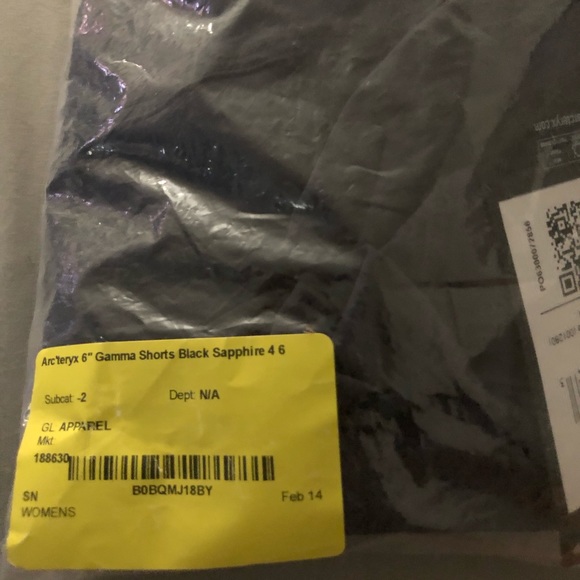 Archery x women’s size 4 gamma shorts new with tags - Picture 5 of 5